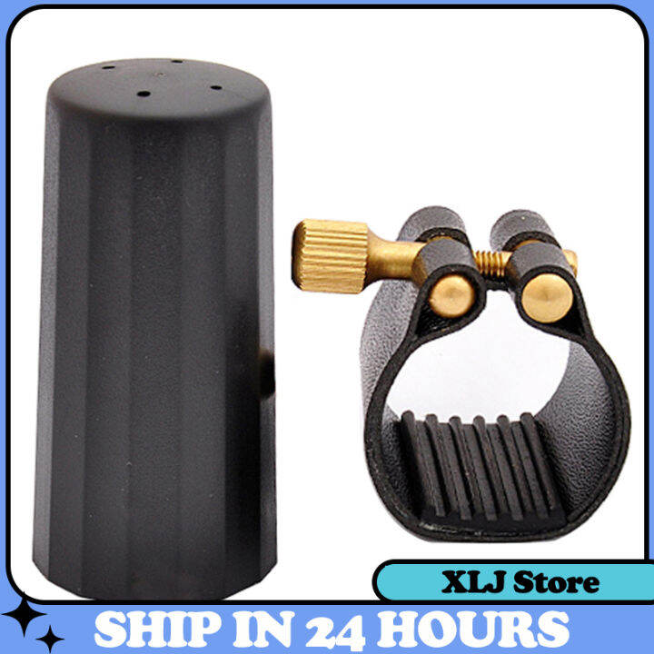 Alto Sax Saxophone Ligature Fastener Plastic Cap Musical Instruments