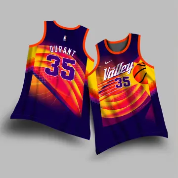 PHOENIX SUNS VALLEY WHITE BOOKER HG JERSEY FULL SUBLIMATION