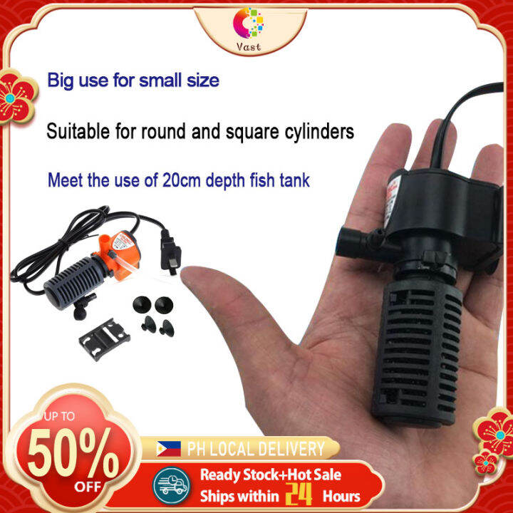 Fish tank filter, aquarium filter, air oxygen pump, submersible pump ...