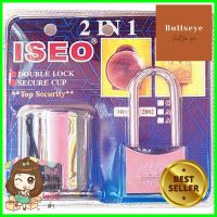 กุญแจ+ฝาครอบ ISON 2882C 50 มม.PADLOCK WITH DOOR KNOB COVER ISON 2882C 50MM **ทักแชทได้ค่ะ ยินดีบริการ**