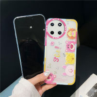 KOSLAM เคสโทรศัพท์กราฟฟิตีลายสัตว์น้อยเรียบง่ายและน่ารักสำหรับ Realme 11 4G 5G 11 Pro 11 Pro + C55 C53 C12 C33 C31 C30 Realme C15 C35 C21Y C25Y C21 C20 C11 10 10 Pro 9 4G 5จี9โปร9i 8i ดีไซน์ใหม่ Soft TPU คลังสินค้าพร้อมปลอกโทรศัพท์มือถือ