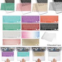 Laptop Keyboard Cover for Apple Macbook 12 quot; (A1534) /Pro 13 quot; A1708 Multicolor Silicone Keyboard Cover Waterproof Protecter Film