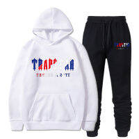 2022ใหม่ Tracksuit ชายหญิงอบอุ่น2ชิ้นชุดหลวม Hoodies พิมพ์เสื้อกางเกงชุด Hoody กีฬาคู่ Outfit