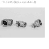 1pc 304 Stainless Steel 1/2 quot; BSP Female x 3/4 quot; BSP Female 90 Degree Elbow Reducer Pipe Fitting Connector For Water Oil Air