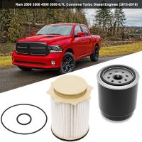 2X Fits for Ram 6.7L Fuel Filter Kit 2013-2018 2500 3500 4500 5500 Water Separate