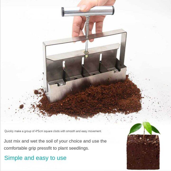 handheld-seedling-raising-machine-manual-soil-block-maker-soil-stopper-with-comfortable-handle-4-hole-soil-stopper