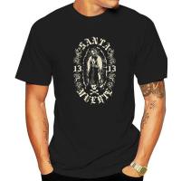 Tees Santa Muerte 13 Fall 2017 Popular Custom Short Sleeve All Cotton Crew Neck Mens T-shirts Custom Tee Shirts