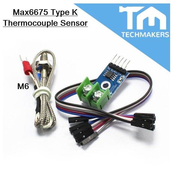 MAX6675 6675 Temperature Sensor Module with Type K Thermocouple ...