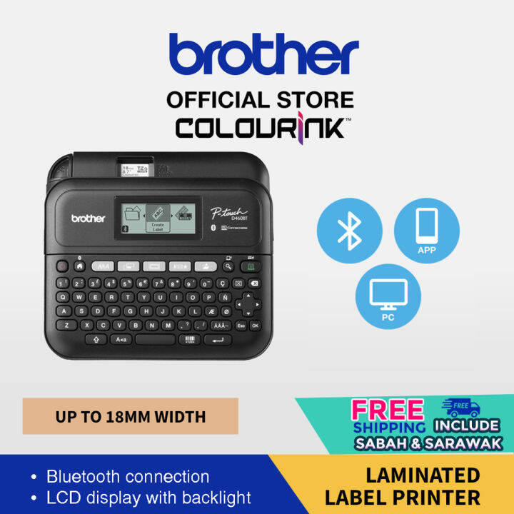 Brother PTouch PTD460BT Desktop Bluetooth and PC Connectable Label