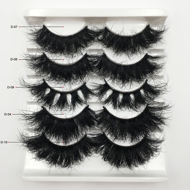 fluffy-mink-eyelashes-wholesale-25mm-lashes-10-50-pairs-3d-mink-lashes-soft-volume-long-eye-lashes-make-up-mink-lashes-bulk-25mm