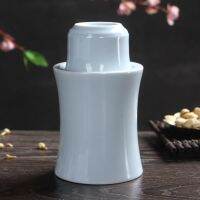 [COD] wine warmer hot or two pots rice white cup Chinese ceramic set