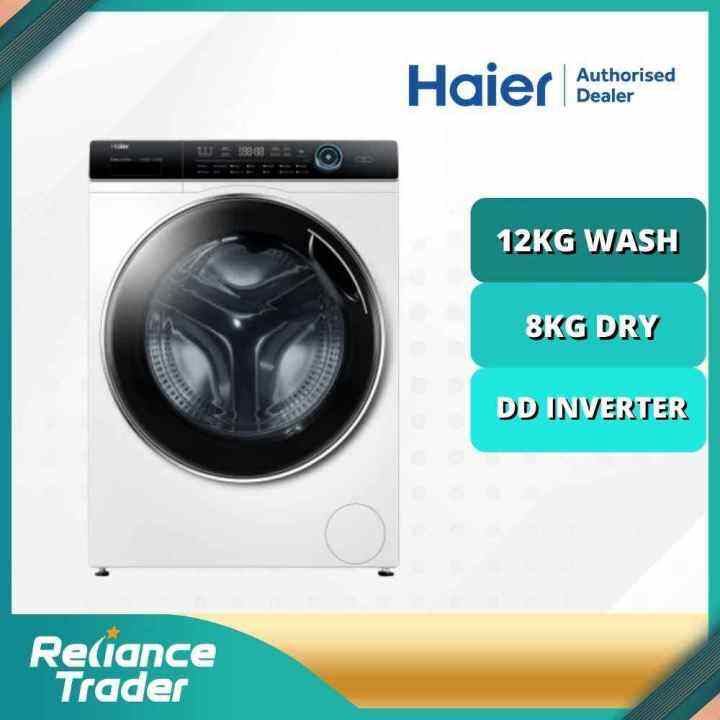 HAIER 12/8KG DD Inverter Front Load Water & Dryer HWD120-B14979 | Lazada