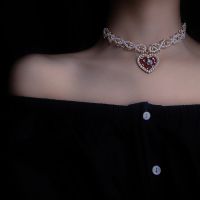 Womens Versatile Necklace Personalized Pearl Collar Chain Customized Love Necklace Heart Shaped Collar Chain Freshwater Pearl Necklace