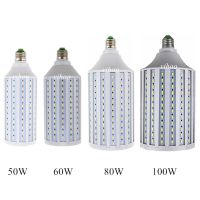 【☄New Arrival☄】 yanjina85828158 B22 E26 27 E40 50W 60W 80W 100W โคมไฟ Led 5730 Lampada ประหยัดพลังงานหลอดไฟข้าวโพดโคมไฟในสวนในร่ม Led Luster Moderno ไฟห้องน้ำ