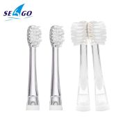 R 4Pcs Replacement Brush Heads For Seago EK6/513/977/602 Child Sonic Electric Toothbrush 0-12 Years Old Soft Dupont Brush Refills