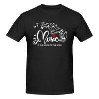 Music Is The Voice Of The Soul MenS T Shirt Cool Cheap Sale 100% Cotton