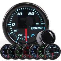 52mm 7 Color in 1 Racing Gauge Turbo Boost Gauge Bar PSI 2 Inch Water temperature Oil pressure Volt Air fuel Ratio Tachometer