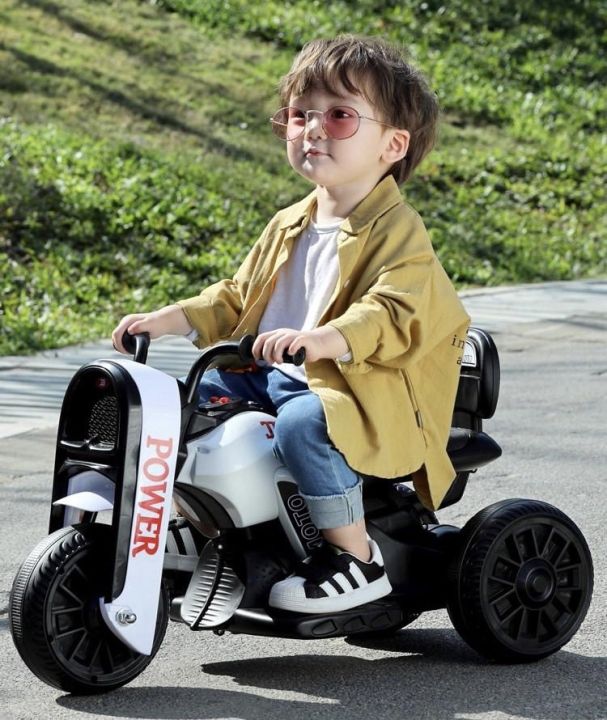 มอเตอร์ไซค์เด็กไฟฟ้า-รถไฟฟ้าสำหรับเด็ก-รุ่น-bugatti-รถของเล่น-มอเตอร์ไซค์เด็ก-ขับได้จริง-ฝึกการทรงดี