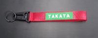 Key Chain TAKATA สีแดง งานปะ