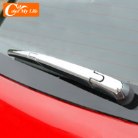 ABS Chrome 3ชิ้นเซ็ตรถด้านหลังกระจกหน้าต่าง Wiper Cover Trim สติกเกอร์สำหรับ Peugeot 3008 2013 2014 2015อุปกรณ์เสริม