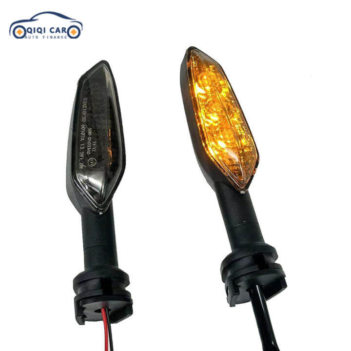 qiqi-ip67กันน้ำไฟ-led-กระพริบมอเตอร์ไซค์12v-ไฟสัญญาณสัญญาณไฟเลี้ยวรถจักรยานยนต์2ชิ้นเข้ากันได้กับ-fz8-fz1-fz6-xj6-fast