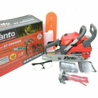 KANTO เลื่อยยนต์ KT-CS2000E 11.5 บาร์ 2 จังหวะ 0.8 แรงม้า ฟรี!! โซ่ 2 เส้น