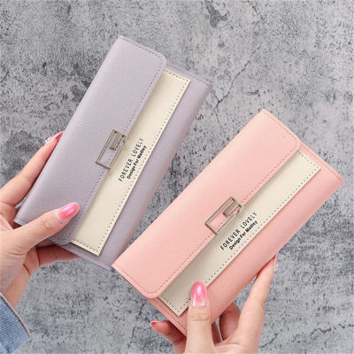 Long Womens Wallet Female Purses Ladies Coin Purse Card Holder Wallets Pu Leather Clutch Money Bag Purses Card Holder Carteira