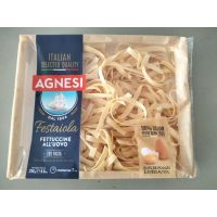 สินค้าสดใหม่ รับรองคุณภาพ  Agnesi Festaiola Fettuccine พาสต้าไข่เส้นใหญ่แบน 250 กรัม