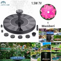 AISITIN Solar Fountain Pump 2022 Upgrade Solar Water Pump Solar Floating Fountain Pump with 6 Nozzles for Bird Bath Fish Tank