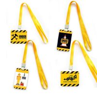 【CW】 Engineering architect mobile phone lanyard ferrule key chain work card Lanyard