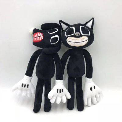 Series Head Siren Black Cat Plush Toy Big Mouth Horror Doll Character Stuffed
