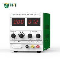 BST-1502DD แหล่งจ่ายไฟ DC ปรับได้0-2A 15V จอแสดงผลดิจิตอลอุปกรณ์จ่ายไฟซ่อมโทรศัพท์ควบคุม DC นำไฟฟ้าอย่างต่อเนื่อง