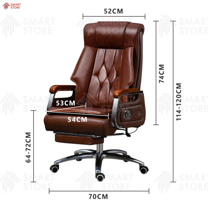 smartstore-เก้าอี้นั่งทำงาน-ก้าอี้ออฟฟิศ-เก้าอี้บอส-เก้าอี้ผู้บริหาร-boss-chair-เก้าอี้สำนักงาน-เก้าอี้คอมพิวเตอร์-office-chair-สำนักงาน