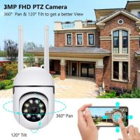 Ycc365 Plus Wireless Wifi Ip Camera Dual Frequency 3mp Hd Night Vision Surveillance Camera Smart Home Outdoor Cctv Camera