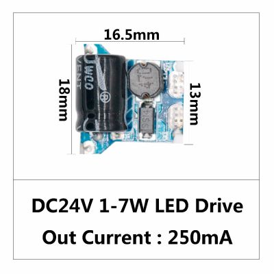 LED Driver DC24V 1W-18W Power Supply Constant Current Automatic Voltage Control Lighting Transformers For LED Lights DIY Electrical Circuitry Parts