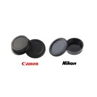 Body Cap &amp; Rear Lens Cap ฝาปิดบอดี้ + ฝาปิดท้ายเลนส์ มีทั้งของ Canon และ Nikon