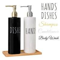 420ml Kitchen Sink Soap Dispenser Bottle Hand Soap Dish Soap Bottle Bathroom Shampoo Body Wash  Refillable Bottle Showerheads