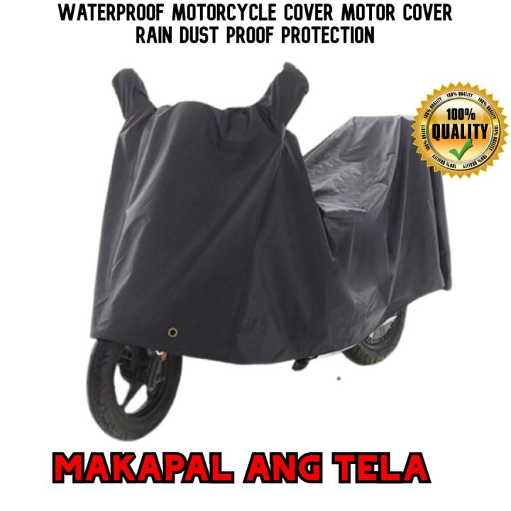 HONDA TMX 125 Motorcycle Cover For All Motor (Black) Waterproof MOTOR ...