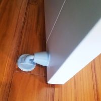 Self Adhesive Door Stopper Silicone Handle Bumpers Mute Anti-Shock Protection Porte Pad Home Door Wall Protector Pad Decorative Door Stops