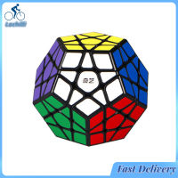 Lechilli จัดส่งเร็ว3x อย่างรวดเร็ว Qiyi 3ลูกบาศก์ความเร็ว Dodecahedron ลูกบาศก์มายากลมืออาชีพพัฒนาสมองของเล่นปริศนาสำหรับเด็ก