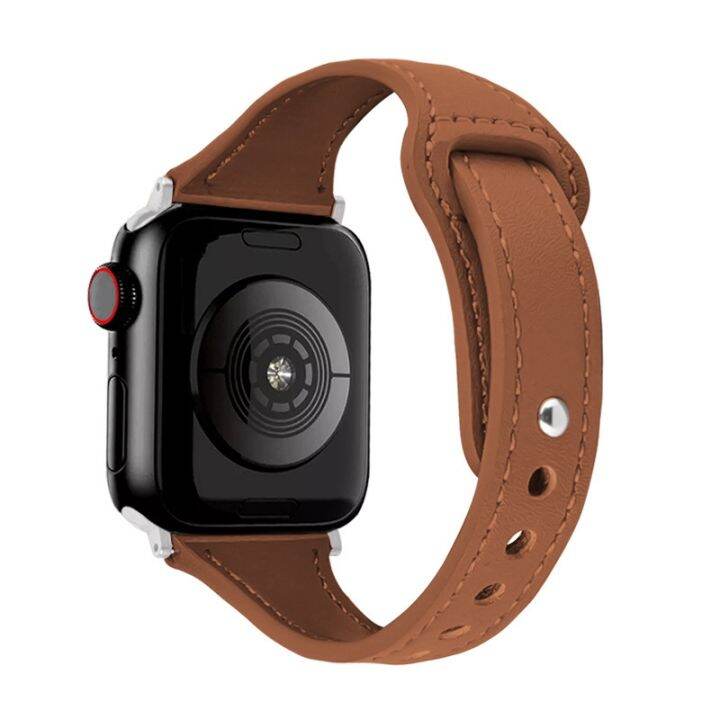 Leather Strap Apple Watch Series 7 Lazada PH