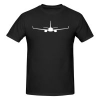 Aircraft Boeing 737 Mens Casual O-Neck Short Sleeve T-Shirt