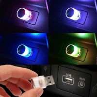 【528 Oiozkhjue ร้อน】☂▼ ไฟบรรยากาศนีออน LED USB ขนาดเล็ก RGB Lampu Hias รถยนต์อุปกรณ์เสริมภายในรถยนต์ปลั๊กแบบพกพารถยนต์