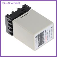 FineGoodWell C61F-GP ระดับ AC220V รีเลย์ตัวควบคุมสวิทช์เซนเซอร์ตรวจจับระดับแบบไร้ลอยพร้อมฐาน