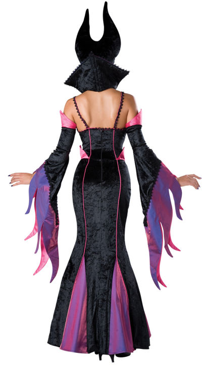 วันฮาโลวีนรุ่นใหม่-cosplay-sleeping-curse-dark-witch-demon-queen-คอสเพลย์ชุดปาร์ตี้บนเวที