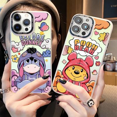 【สำหรับ iPhone】เคสโทรศัพท์มือถือ TPU Shockproof for iPhone 14 13 12 11 ProMax 8 7 Plus X XR XS SE 2020 เคสโทรศัพท์ลายการ์ตูนน่ารัก