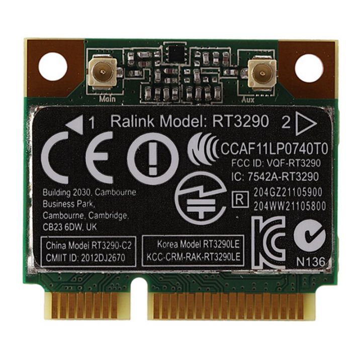 1-piece-wi-fi-wireless-network-card-rt3290-150mbps-green-compatible-for-hp-pavilion-g7-2000-ralink-802-11b-g-n-wifi-adapter