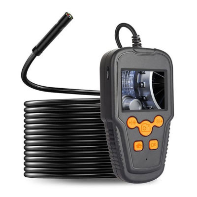 กล้องตรวจความสะอาดฟันกล่องส่องสำรับอุตสาหกรรม,1080P HD Digital Borescope 2.4 กล้องงู IP67กันน้ำหน้าจอ