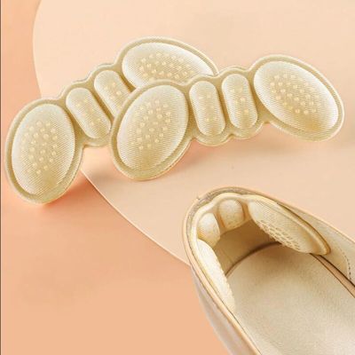 Womens Insoles 2pcs Insoles Patch Heel Pads for Sport Shoes Pain Relief Antiwear Feet Pad Protector Back Sticker Shoes Accessories