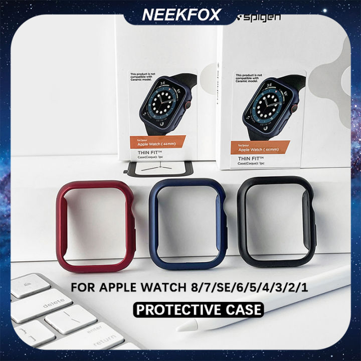 neekfox-ฝาครอบ-pc-สำหรับนาฬิกา-apple-เคสป้องกันดีไซน์ใหม่สำหรับ-i-watch-series-8-7-se-6-5-4-3-2-ปกกรอบกันกระแทก1กันกระแทกรุนแรง